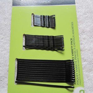 36 Goody Quick Fix Black Stay Tight Hold Bobbies Bobby Slide Hair Roller Pins